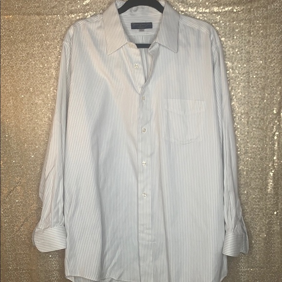 Black Pinstripe Dress shirt - Picture 1 of 6